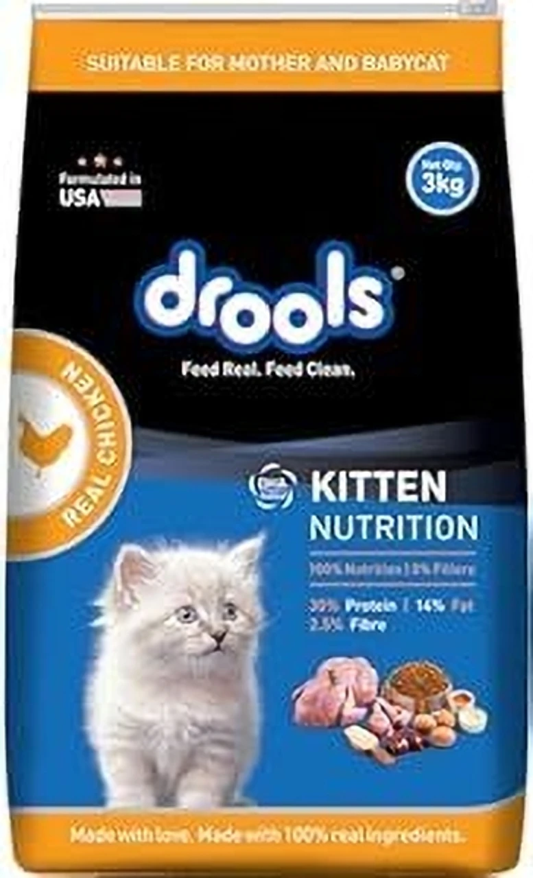 Drools 3kg Kitten Real Chicken