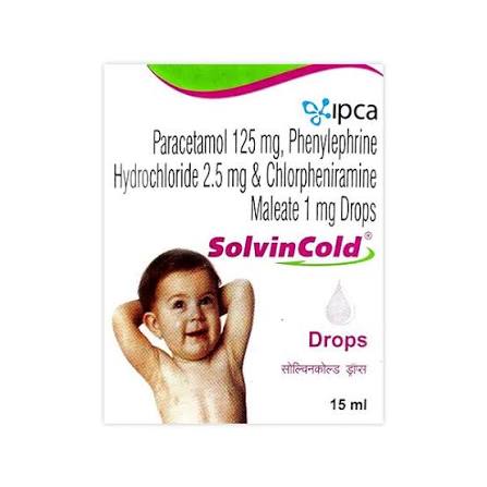 Solvin cold drops 15ml
