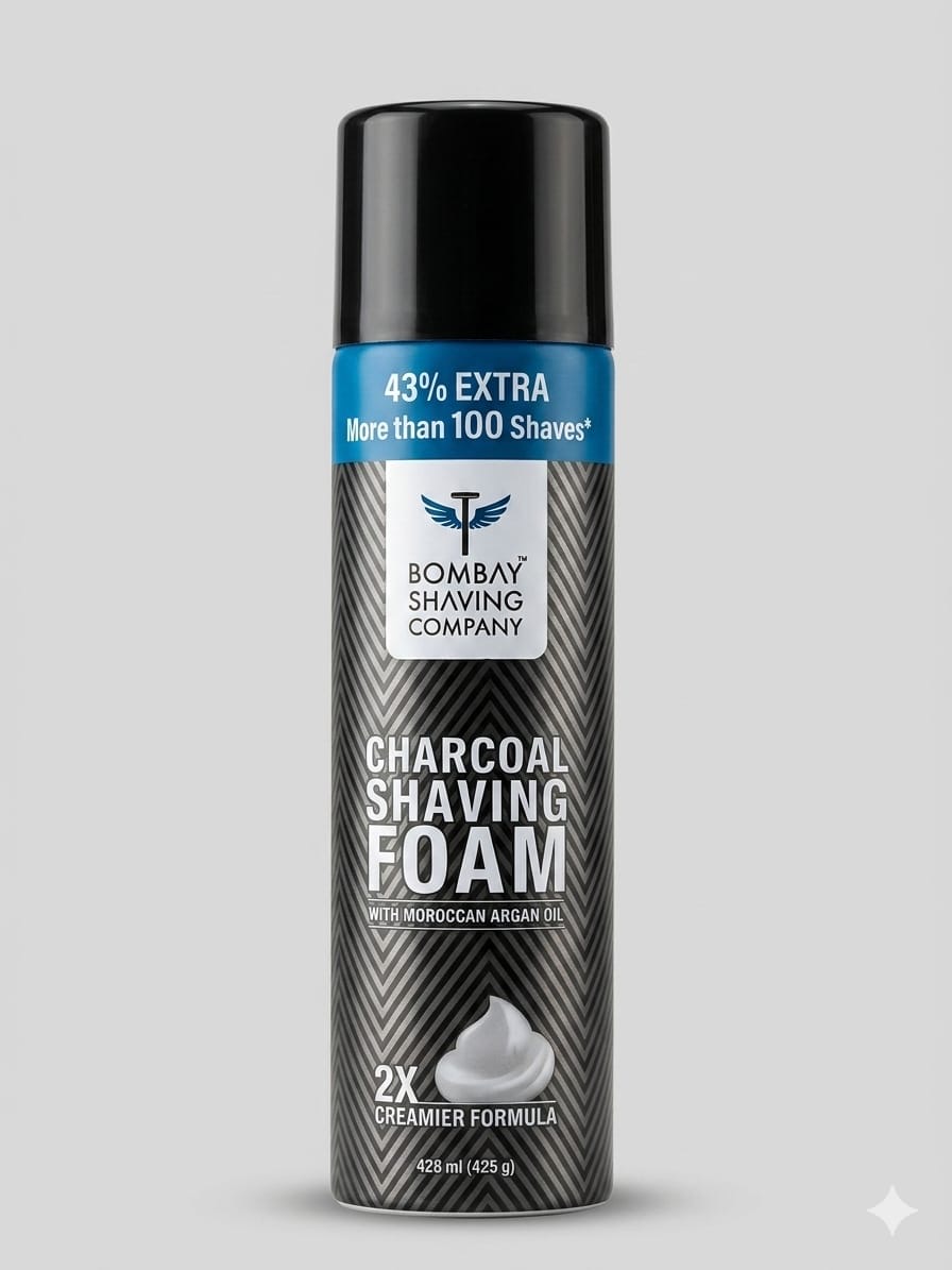 Bombay Shaving Charcoal Shaving Foam